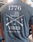 🦅 1776 Vibes – Men’s Patriotic T-Shirt