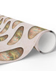 Vintage Pastoral Easter Egg Wrapping Paper – Blush Spring Gift Wrap