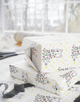 Westie in Christmas Lights Gift Wrap
