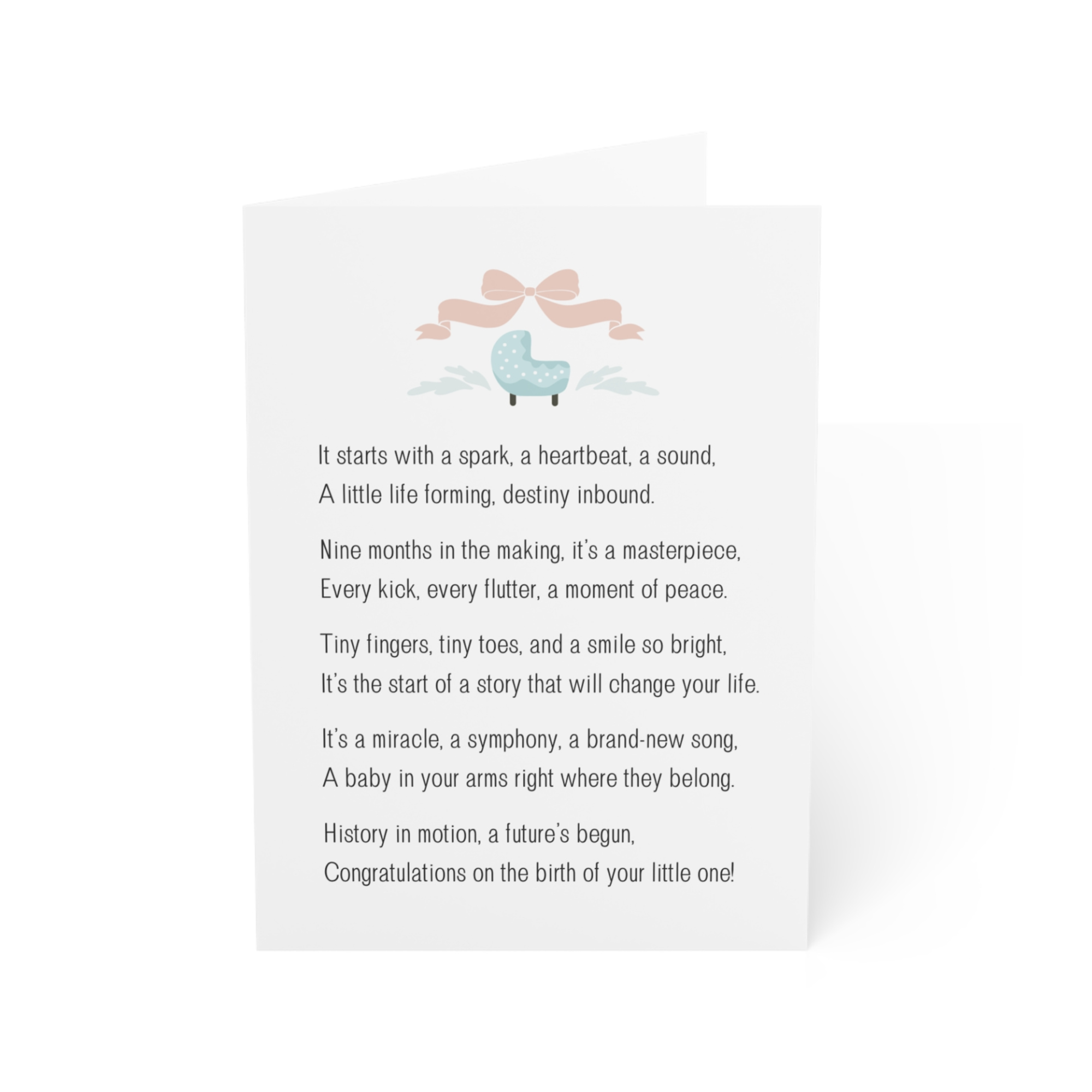 Congratulations on the Birth of Your Little One Card