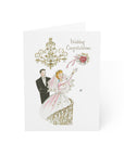 Toss The Bouquet Wedding Congratulations Card
