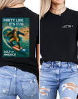 George Washington Party Like It's 1776 Women's T-Shirt