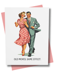 Retro Valentine |Old Moves Same Effect Dance Card