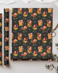 Santa's Nightcap Cocktail Gift Wrap