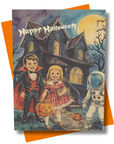 Vintage Halloween Trick or Treat Card