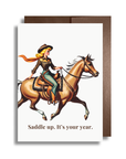 Retro Cowgirl Birthday | Saddle Up It's Your Year