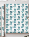 tiffany blue box diamond engagement ring wrapping paper