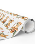 vintage cherub cupid wrapping paper with bows arrows and roses romantic gift wrap roll