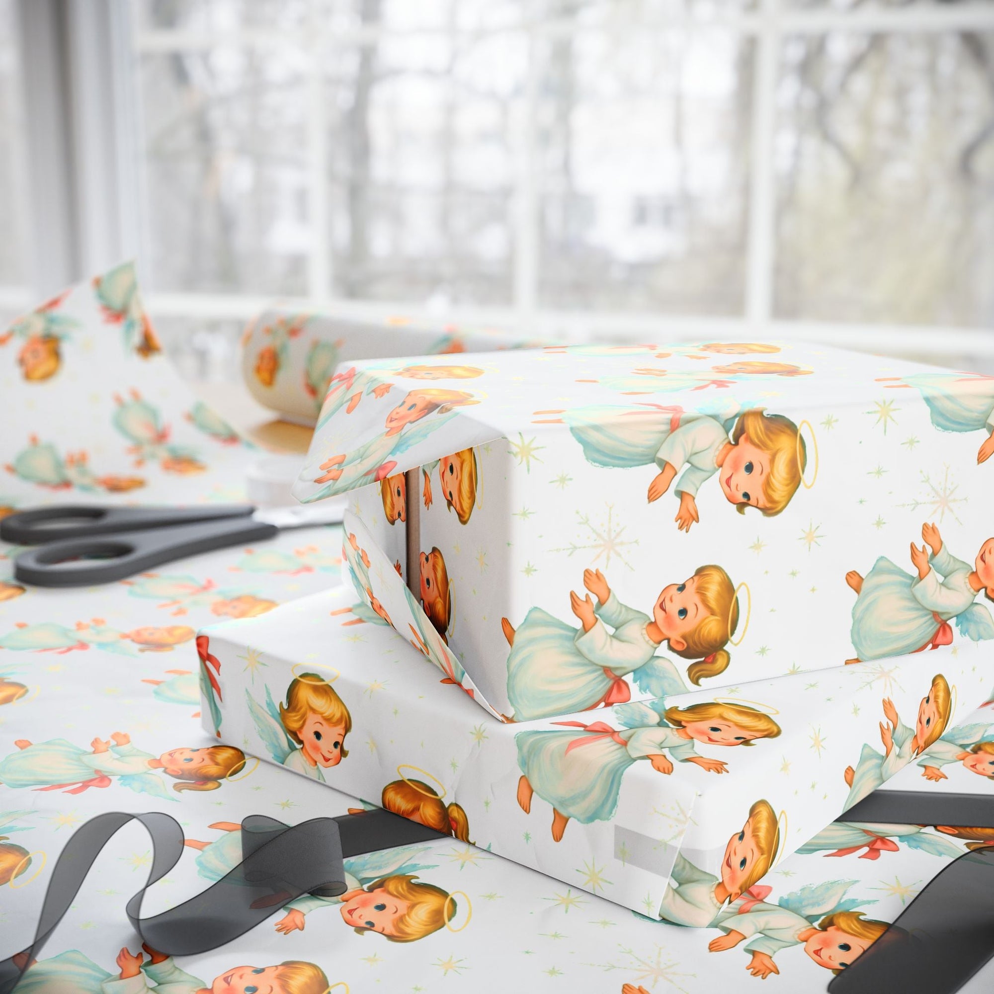 Storybook Christmas Wrapping Paper