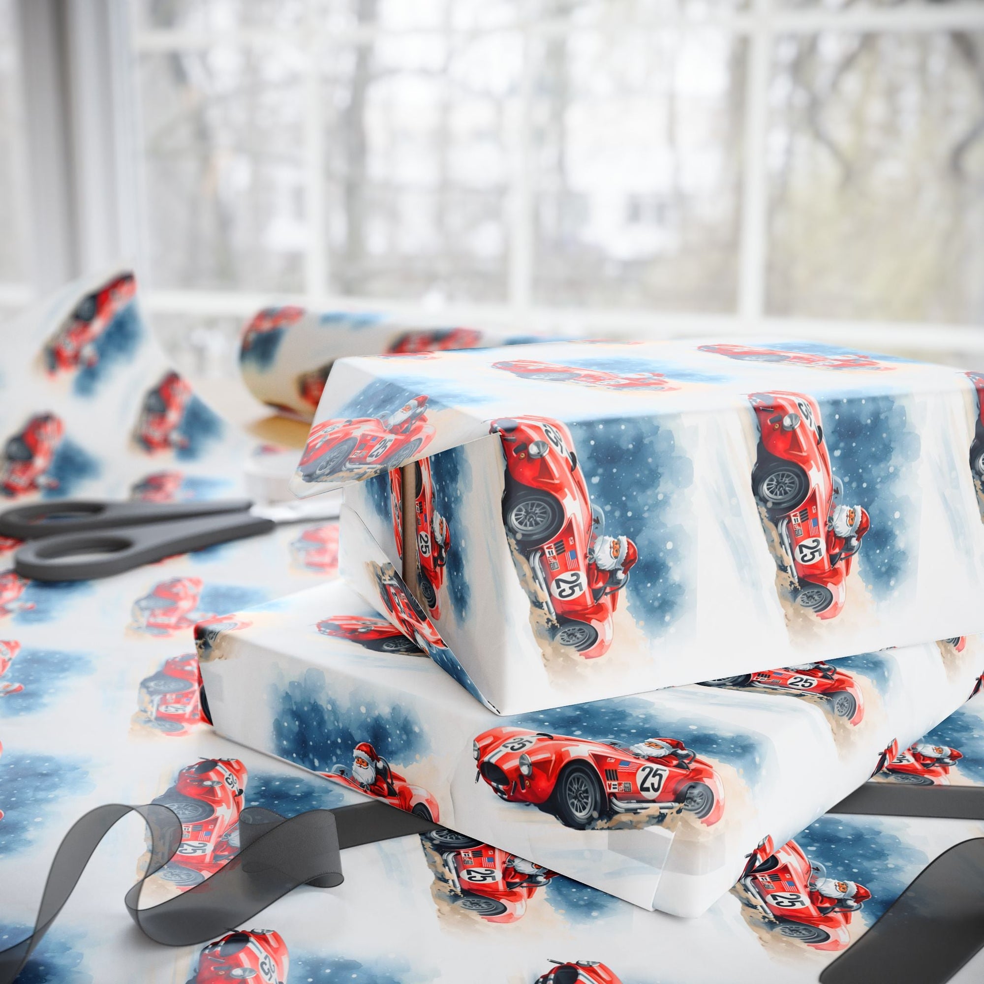 Santa Baby Christmas Wrapping Paper