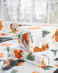 Highland Cow Skiing Christmas Wrapping Paper