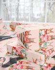 Easter Bunny Trio Wrapping Paper | Vintage Storybook Gift Wrap for Spring Celebrations