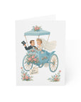 Just Married Carriage Ride Card