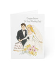 Cut The Cake Wedding Card