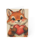 Foxy About You Valentine Card