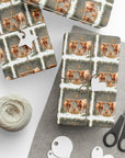 Highland Cow Nativity Scene Wrapping Paper