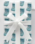 Blue Box Engagement Gift Wrap