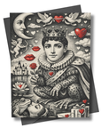 Prince of Hearts Art Card | Surreal Classical Portrait Valentine